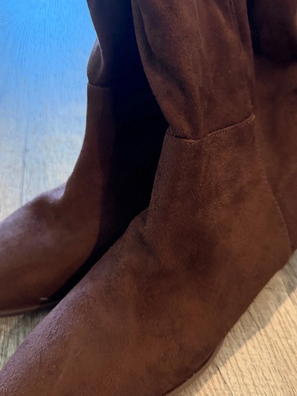 Classic Women's Tall Suede Boots - Brown